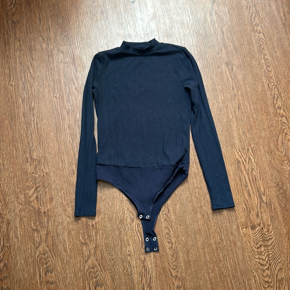 Navy blue j crew bodysuit size Xs!